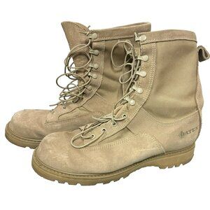 Bates Goretex Military Combat Safety Boots Desert Tan men size 12.5
